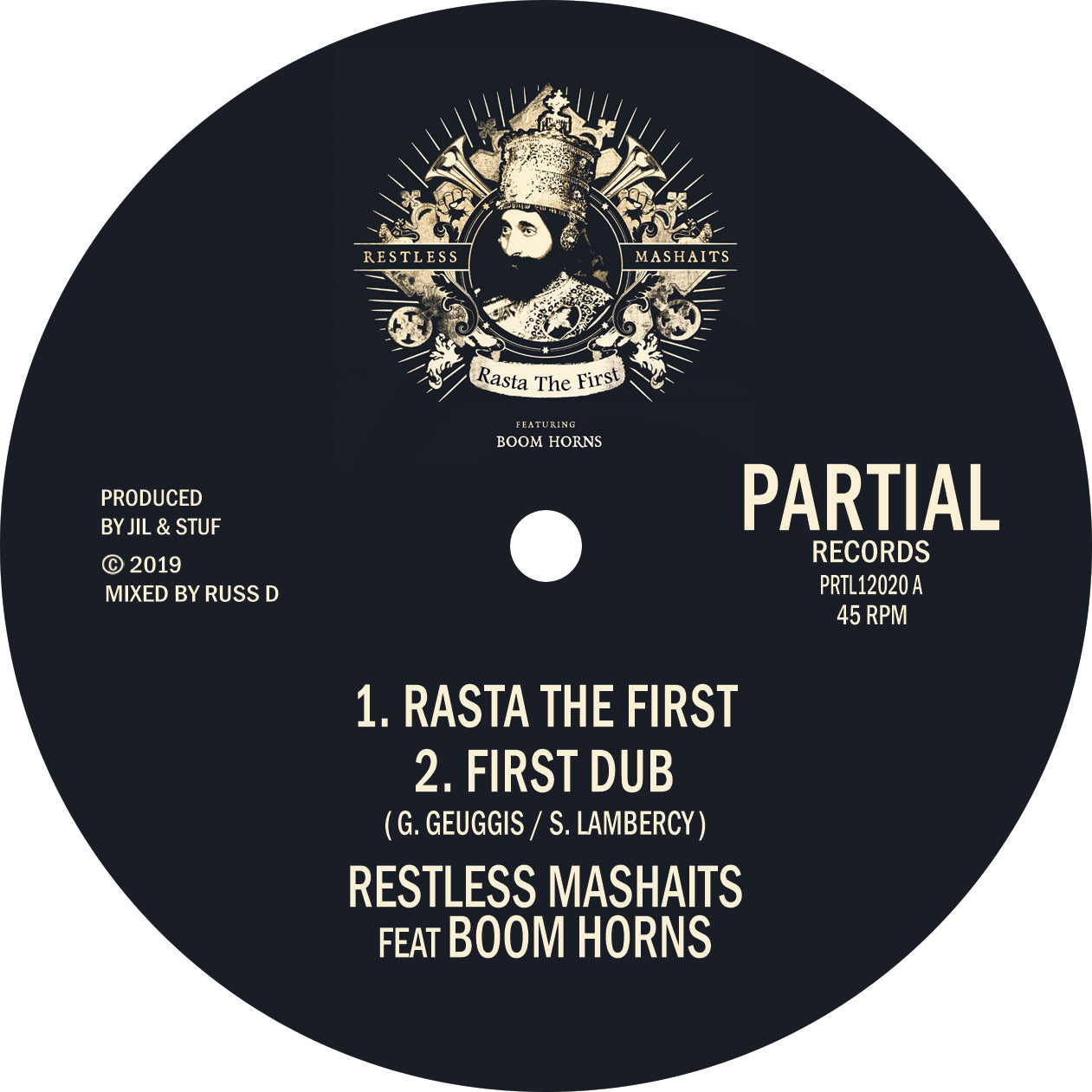 Restless Mashaits Feat. Boom Horns - Rasta the First