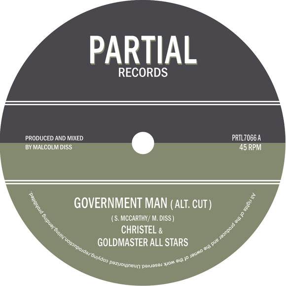 Christel & Goldmaster All Stars - Government Man (Alt Cut) [7