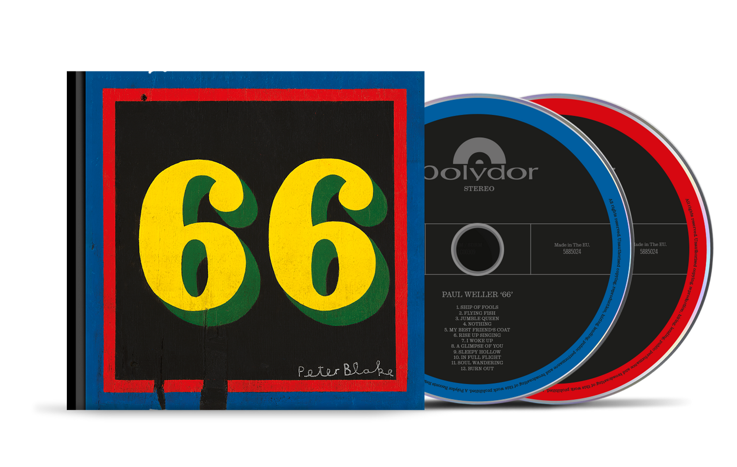 Paul Weller - 66 [2CD Square Hardback Book]