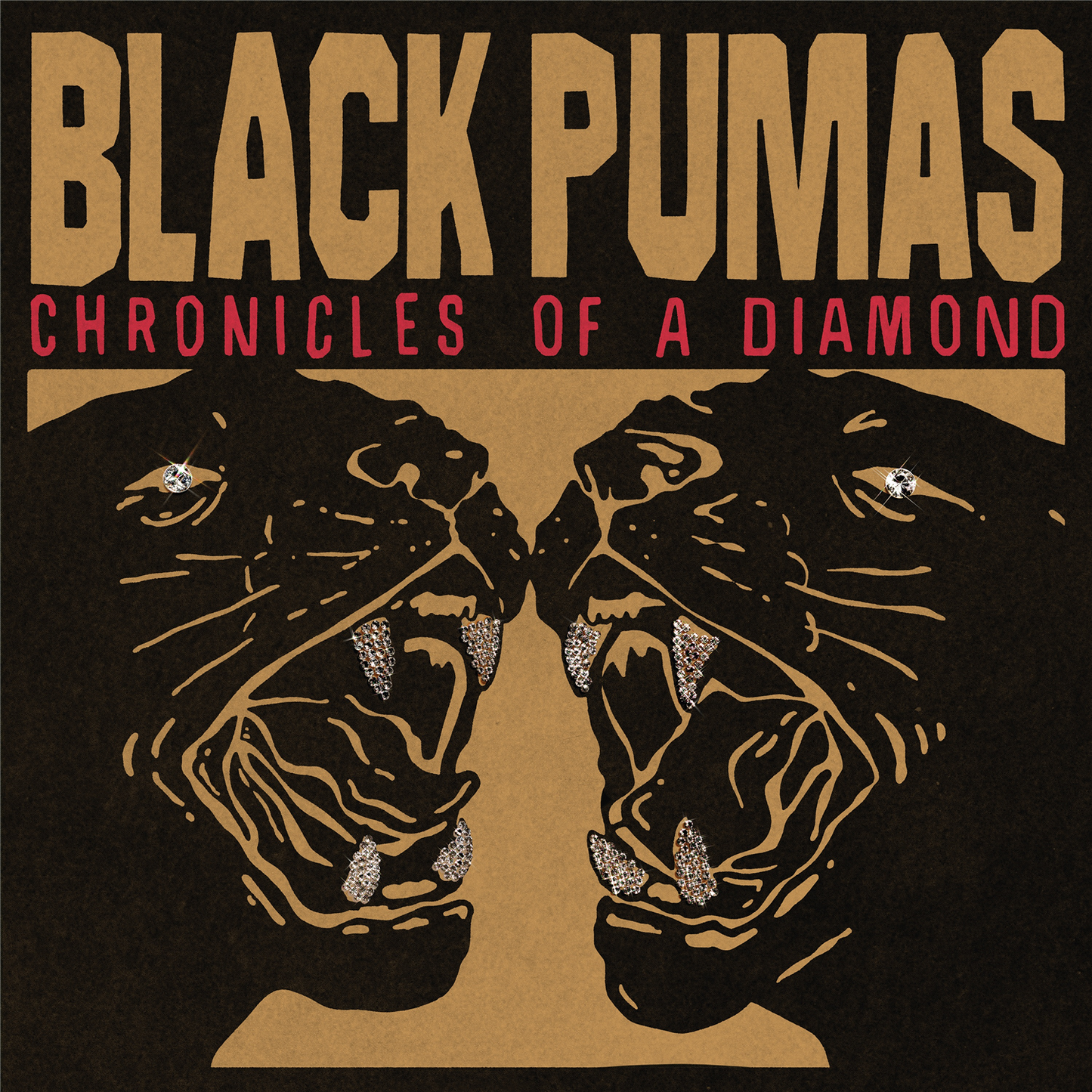 Black Pumas - Chronicles of a Diamond [Transparent Red Vinyl]