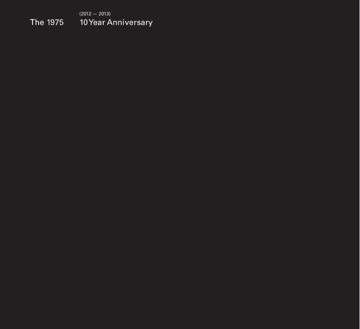 The 1975 - The 1975 (10th Anniversary Edition) [Ltd 4LP BLACK]
