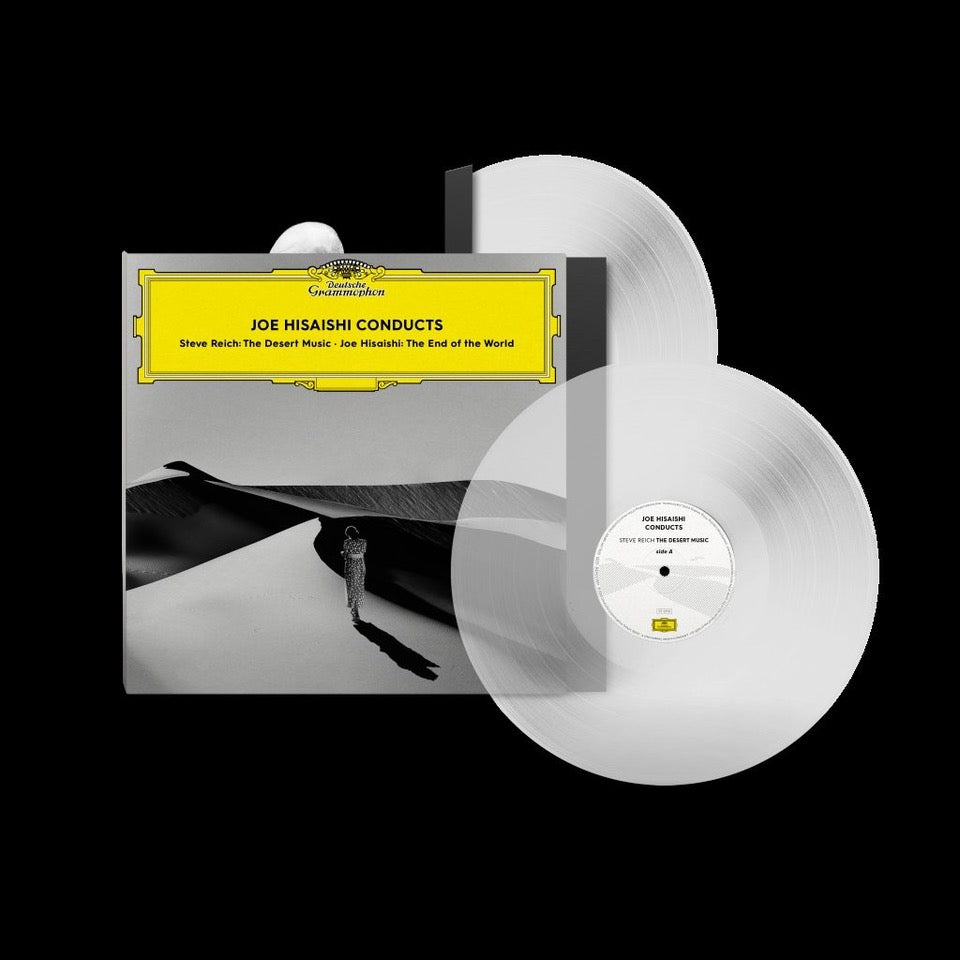 Joe Hisaishi - Conducts (Steve Reich: The Desert Music & Joe Hisaishi: The End of the World) [LTD 2LP Clear]