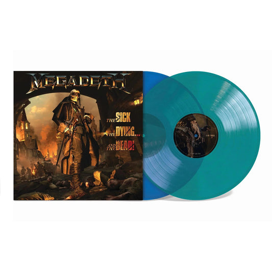 Megadeth - The Sick, The Dying and the Dead [2LP Blue opaque / green transparent]	 