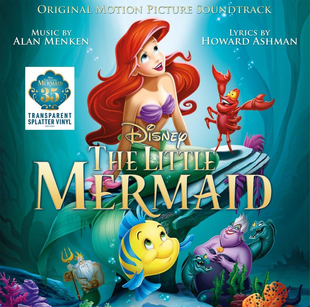 Various Artists - The Little Mermaid (35th Anniversary Edition) [Transparent Splatter LP]