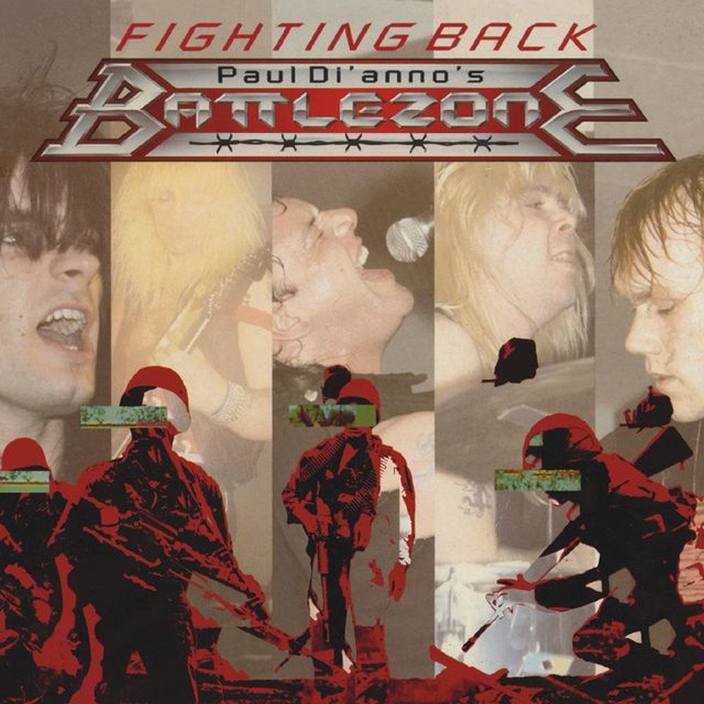 Paul Di'anno's Battlezone - Fighting Back [Red Smoke Vinyl / 180gm vinyl]