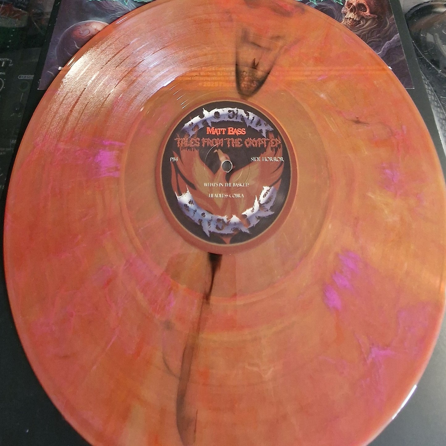 Matt Bass - Tales From The Crypt EP (Peach or Gold Marbled Vinyl)
