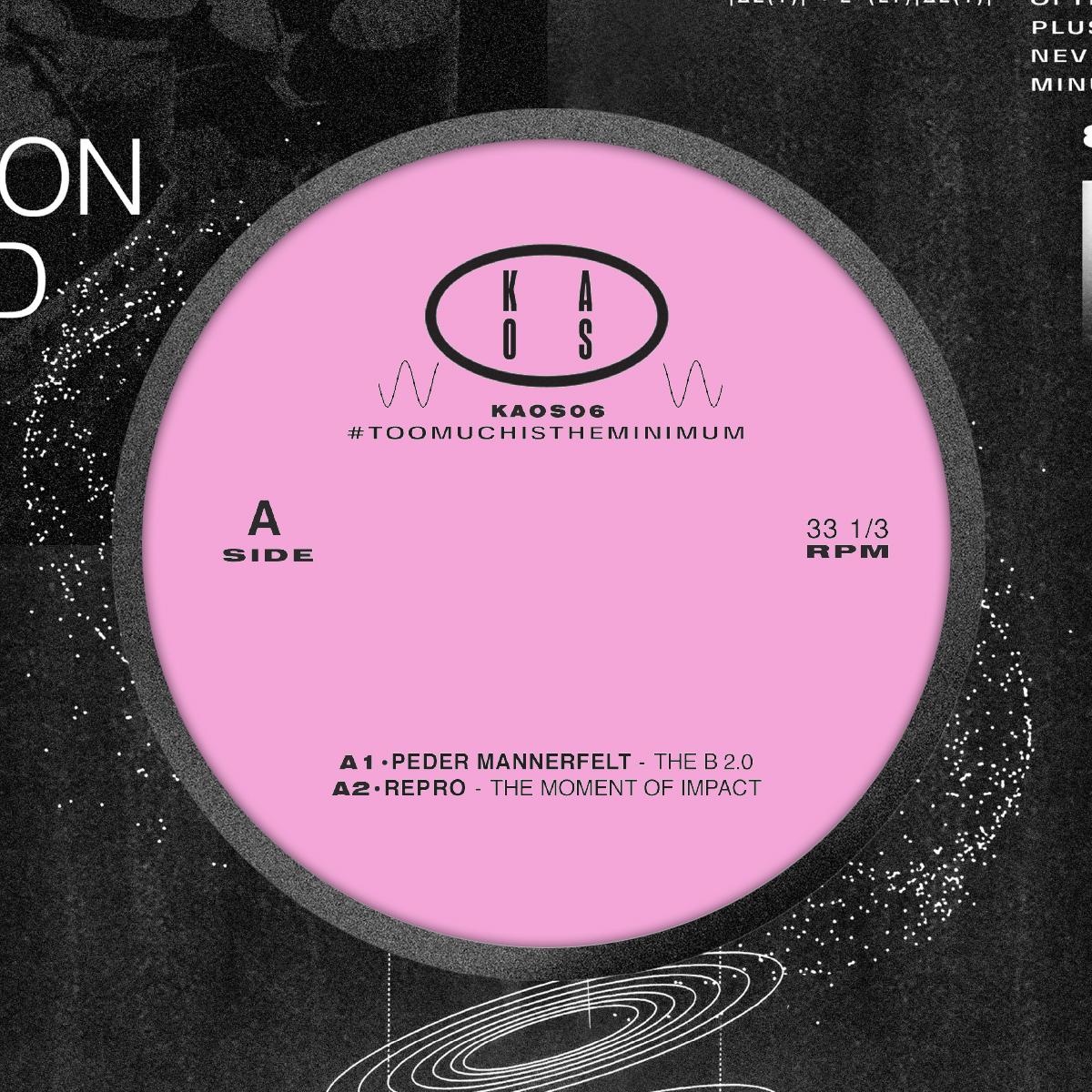 Peder Mannerfelt / Repro / Darc Marc / Uncrat - #TOOMUCHISTHEMINIMUM [label sleeve]