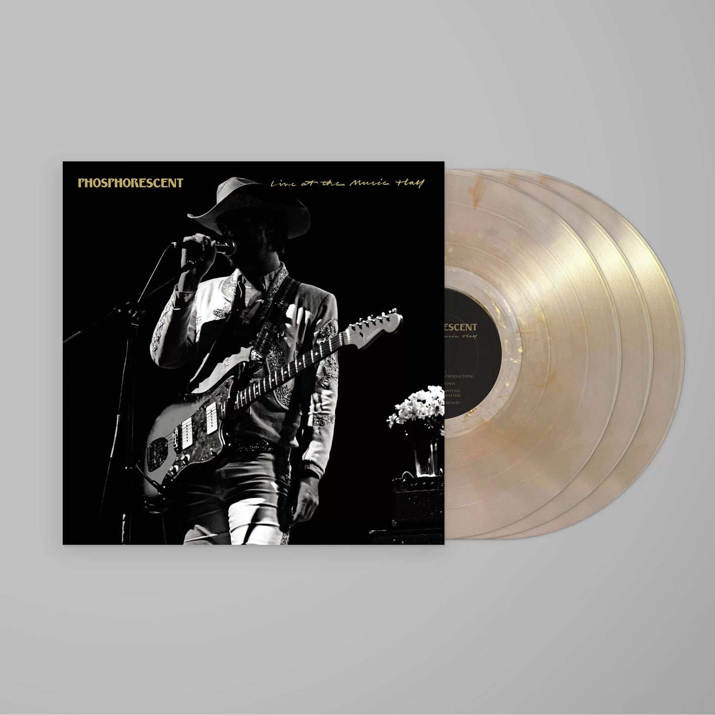 Phosphorescent - Live at the Music Hall [Gold 3LP]