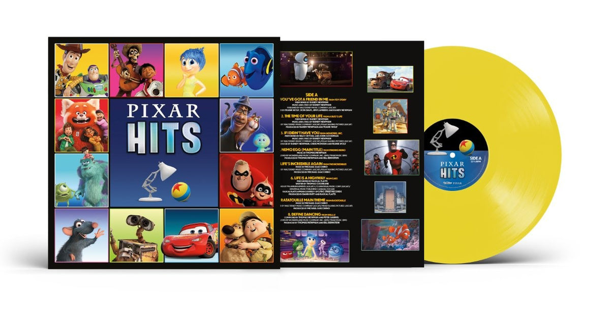 Various Artists - Pixar Hits [Yellow LP] (LIMITED EDITION)