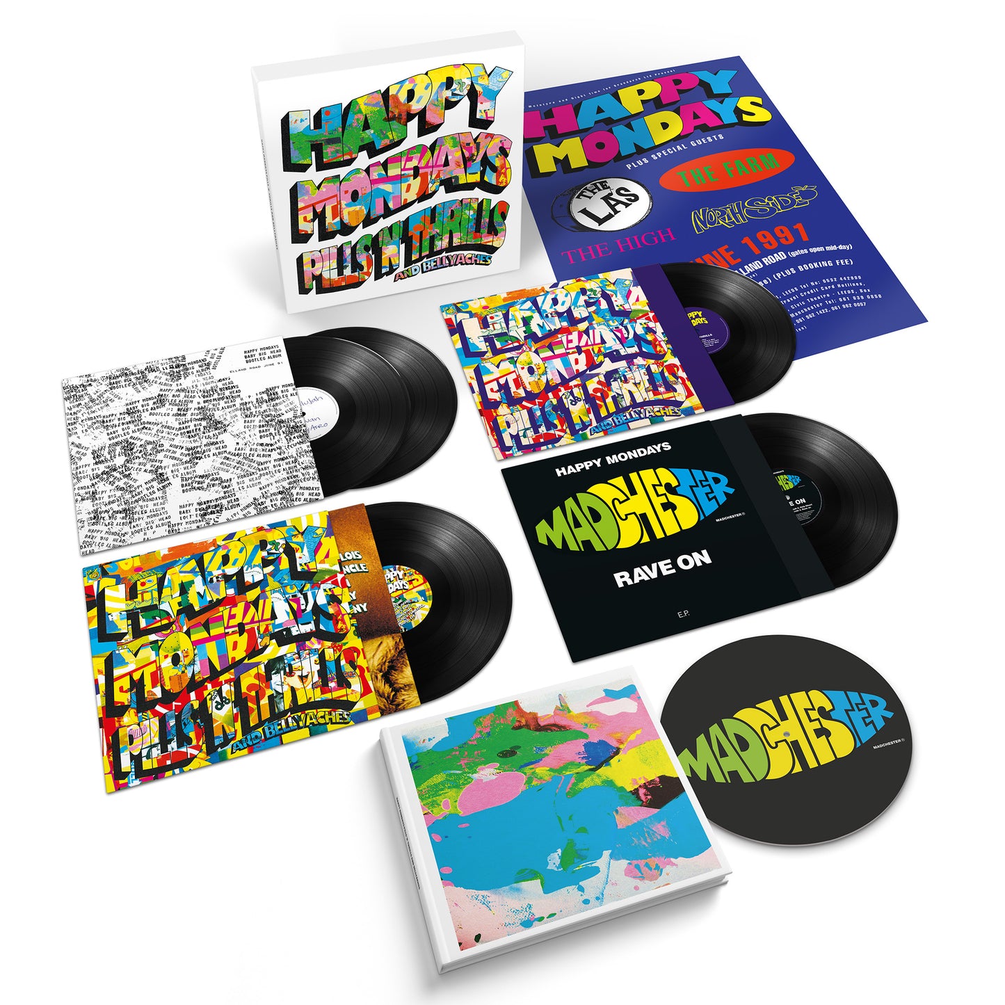 Happy Mondays - Pills 'n' Thrills and Bellyaches [5LP Boxset]