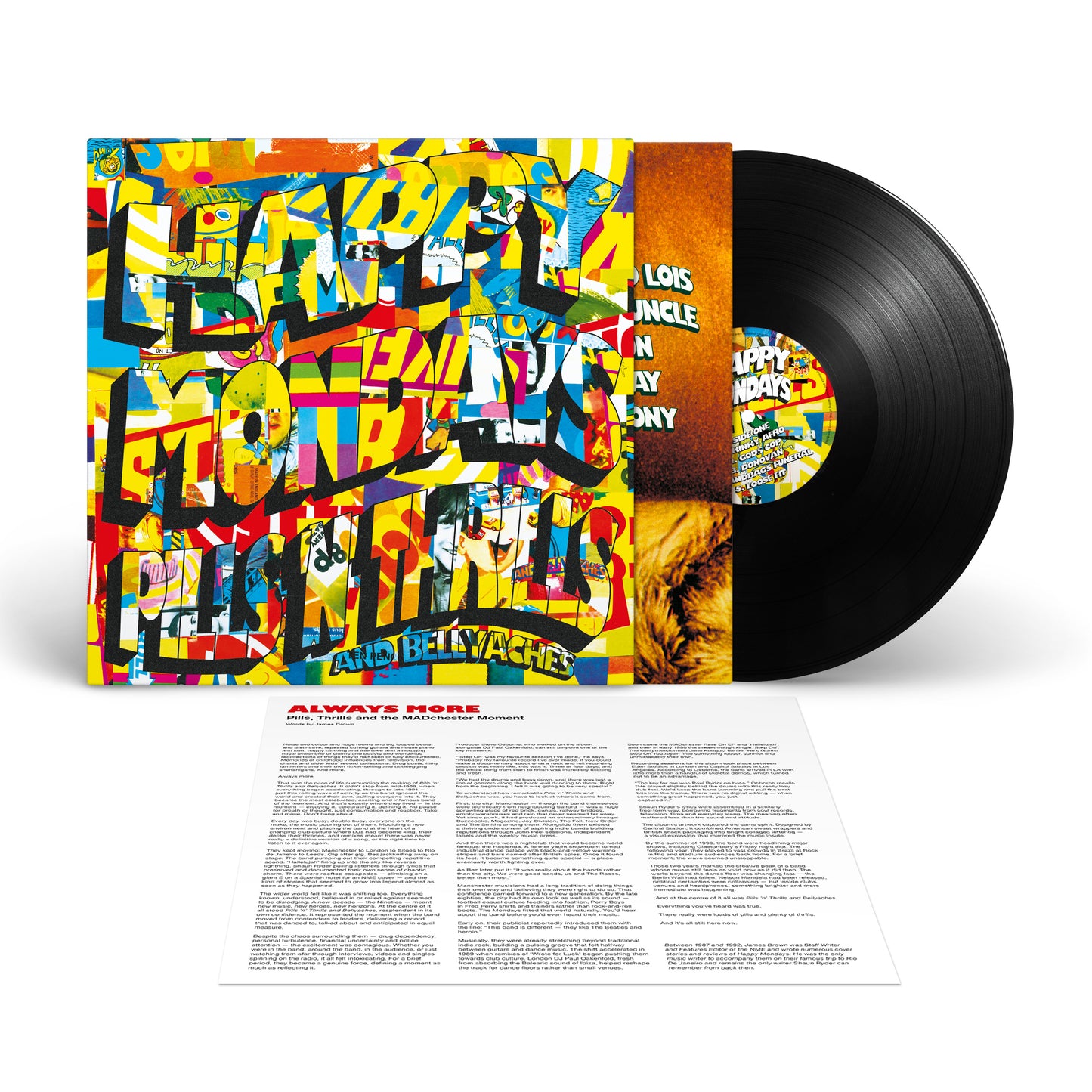 Happy Mondays - Pills 'n' Thrills and Bellyaches [Black LP]
