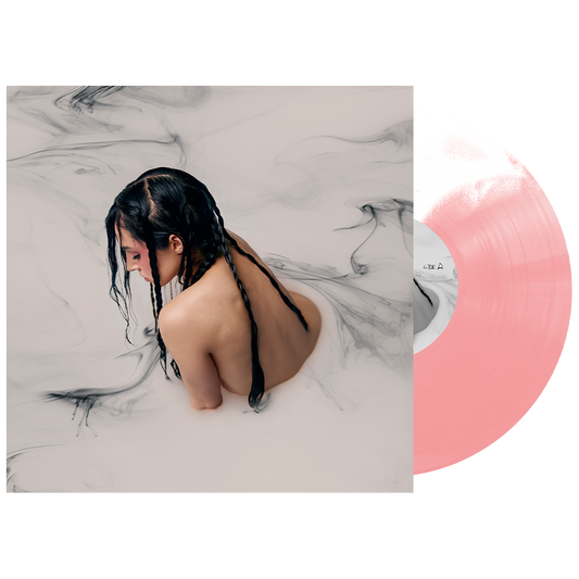 Poppy – Negative Spaces [White + Pink Half/Half Blend Vinyl]
