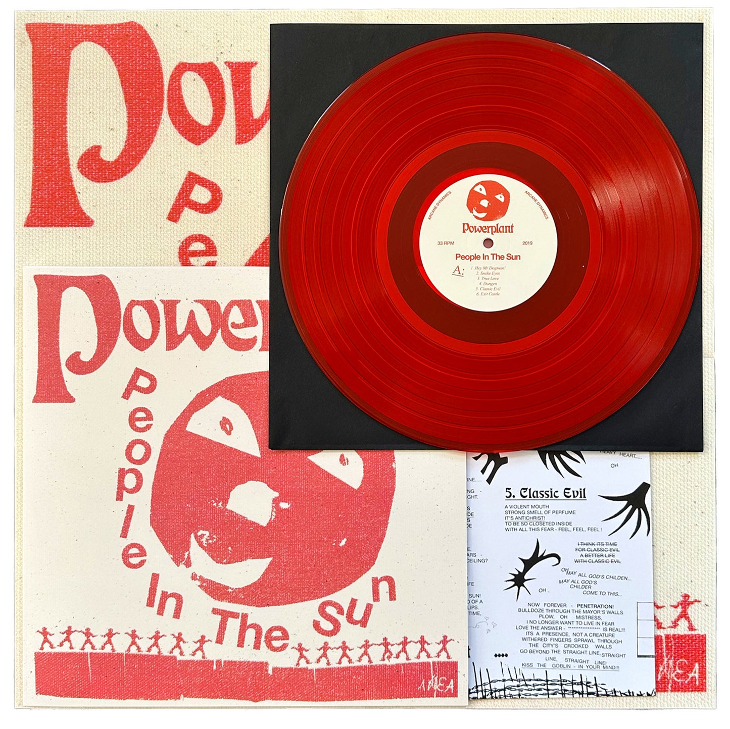 Powerplant - People In The Sun [Red vinyl]