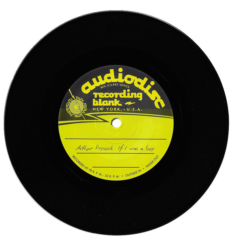 ARTHUR PRYSOCK - IF I WAS A BOY [7" Vinyl]