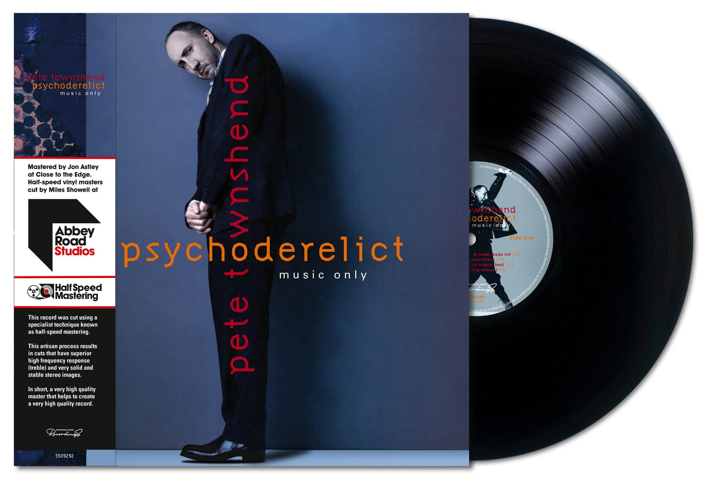Pete Townshend - Psychoderelict (Half Speed Master) [2LP] (ONE PER PERSON)