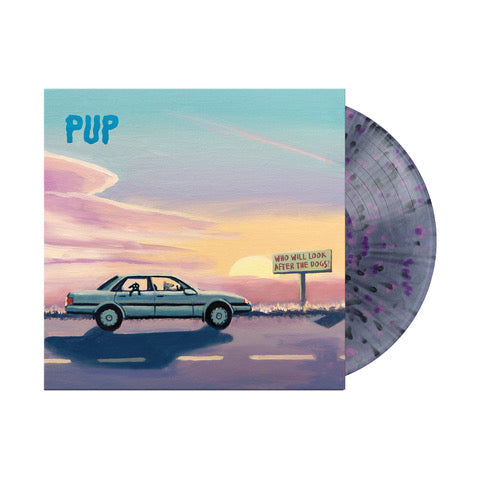 PUP - Who Will Look After The Dogs [Black Smoke with Black, Pink & Purple Splatter LP]