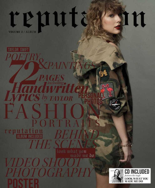 Taylor Swift – Reputation  (CD / MAGAZINE EDITION) [ONE PER PERSON]