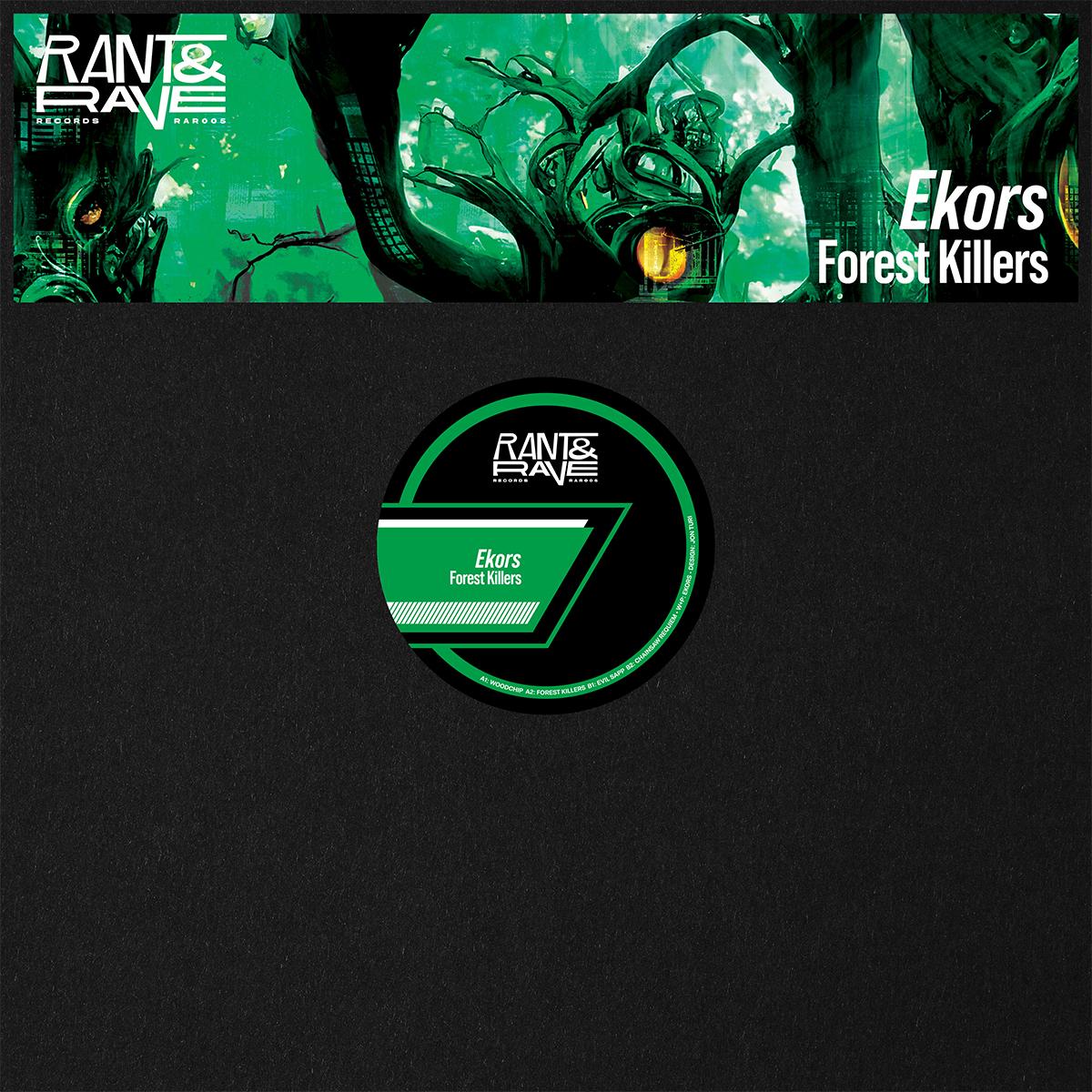 Ekors - Forest Killers [inc. dl code / stickered sleeve]