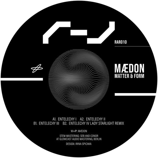 MAEDON - Entelechy I-IV [printed sleeve / clear vinyl]