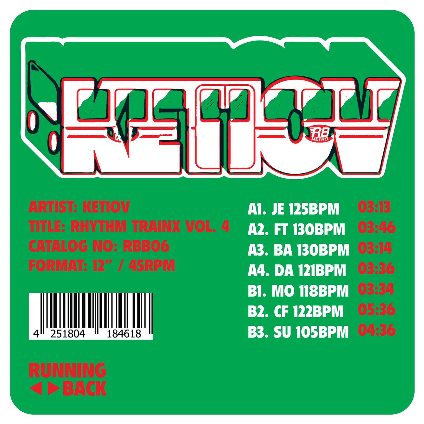 Ketiov - Rhythm Trainx Vol. 4