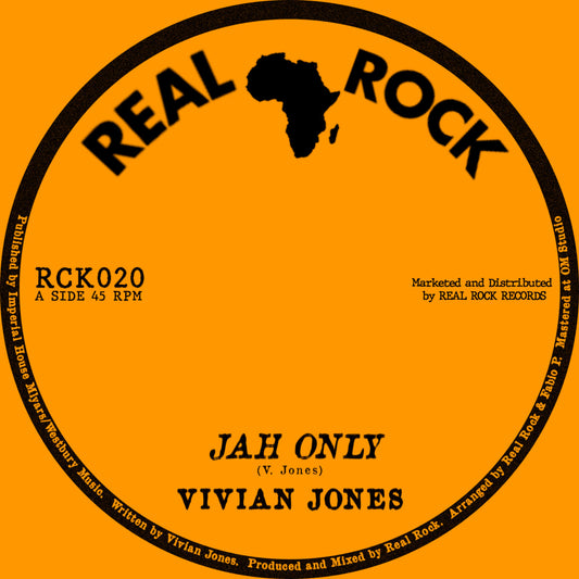 Vivian Jones - Jah Only/Guidance Dub [7" Vinyl]