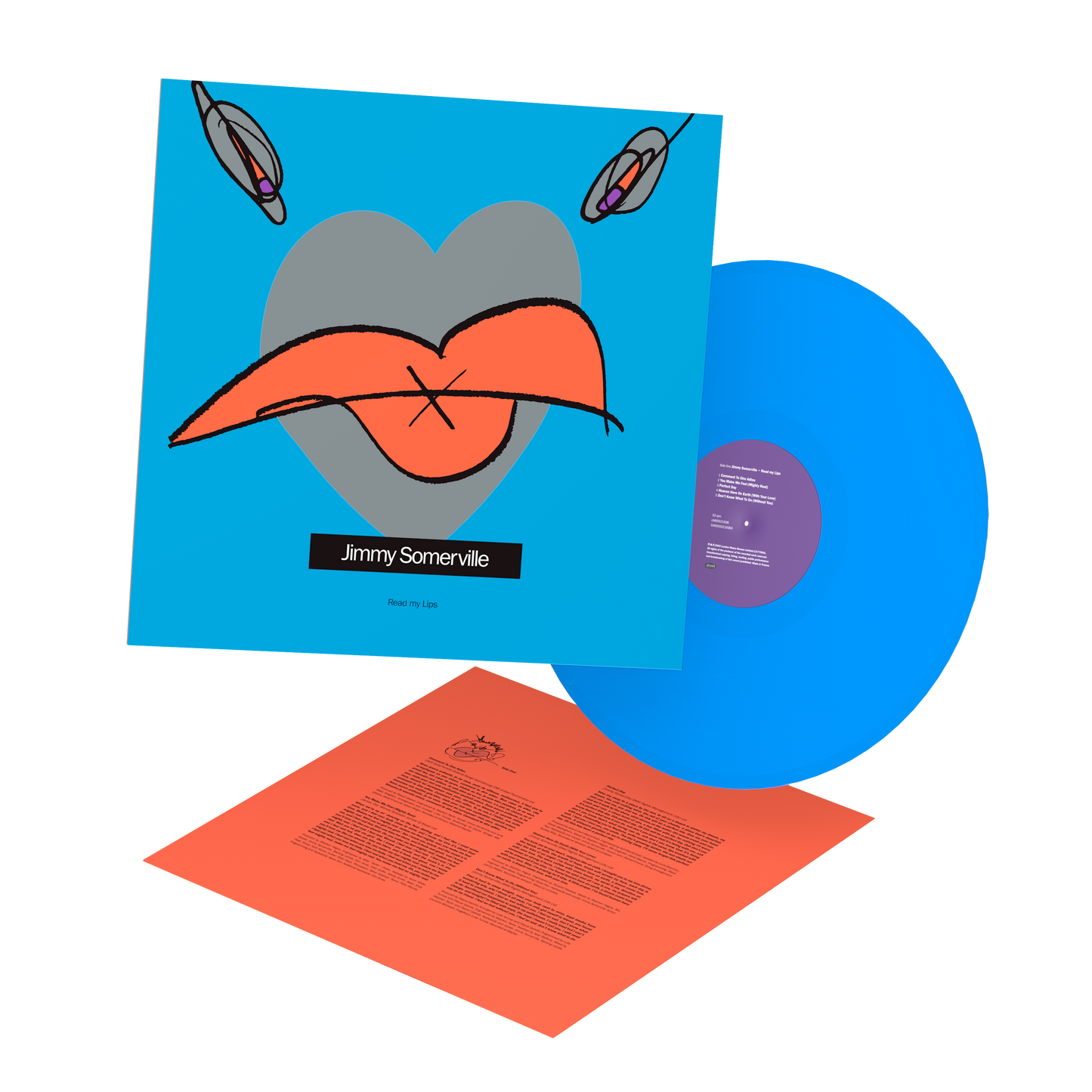 Jimmy Somerville - Read My Lips (Blue Vinyl)