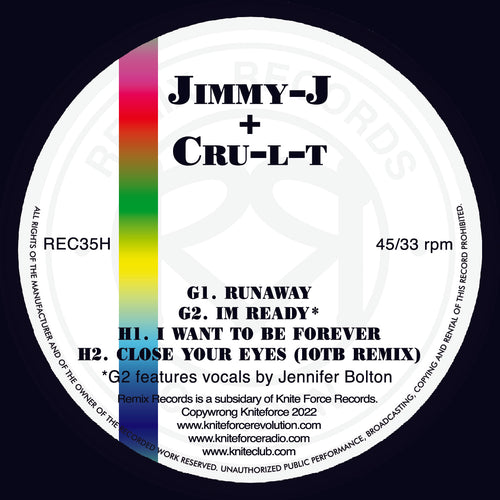 Jimmy J & Cru-L-T - Runaway EP