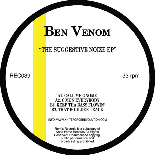 Ben Venom - The Suggestive Noize EP