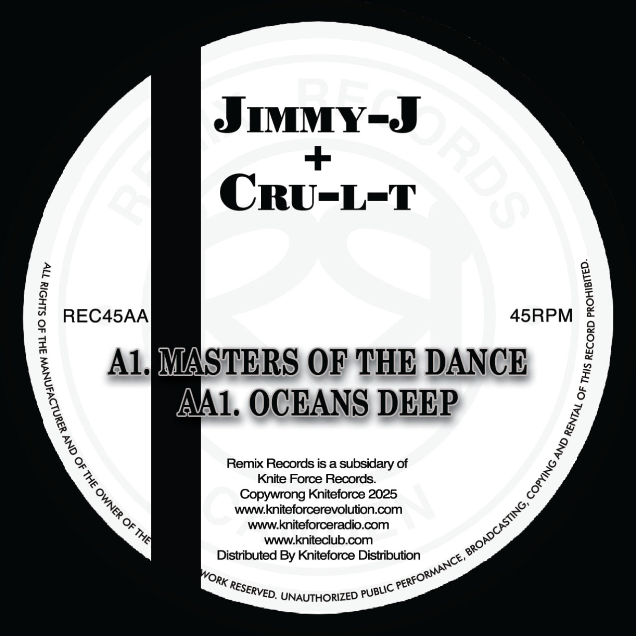 Jimmy J & Cru-L-T - Masters Of The Dance