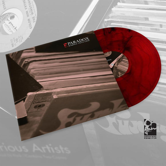 Paradox - Scorpius / Crate Logic [red + black marbled vinyl / printed sleeve]