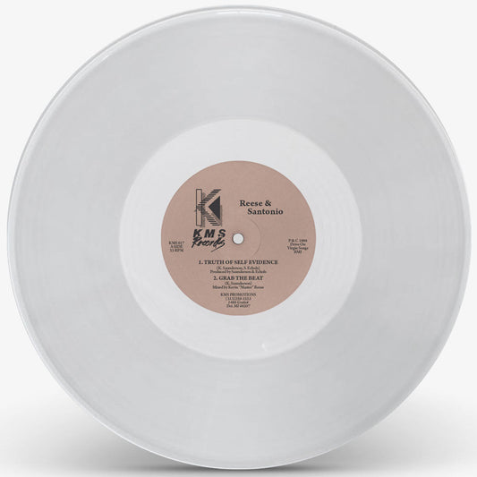 REESE & SANTONIO - Truth Of Self Evidence (remastered) (clear vinyl 12")
