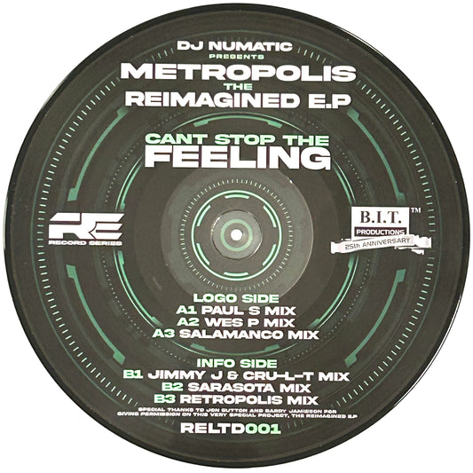 Dj Numatic - Metropolis (Reimagined) PICTURE DISC (12" Vinyl)