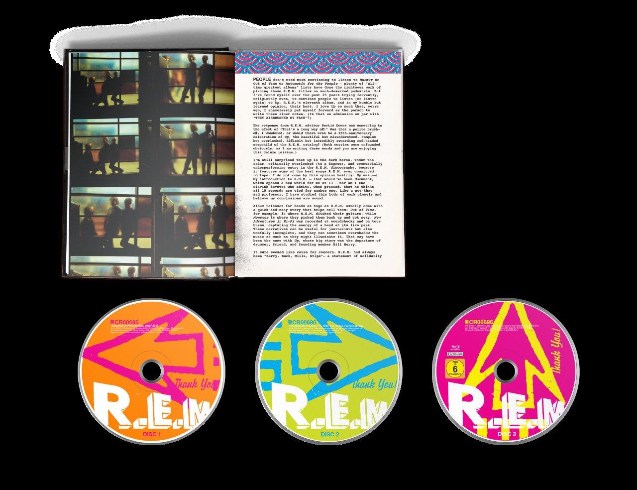 R.E.M. - Up (25th Anniversary Edition) [2CD + BLU RAY]