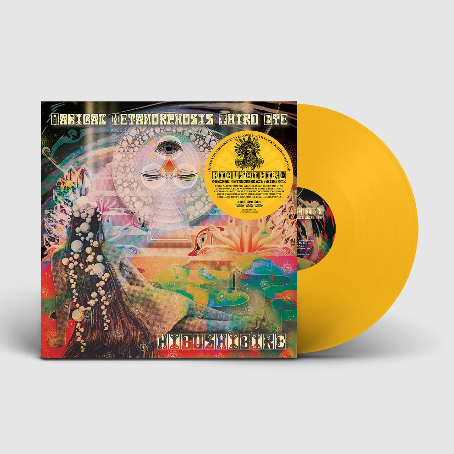 HIBUSHIBIRE - Magical Metamorphosis Third Eye [SUNBURST YELLOW VINYL]