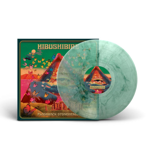 HIBUSHIBIRE - Flashback Stonehenge [CRYSTAL CLEAR VINYL WITH GREEN SMOKE SWIRLS]