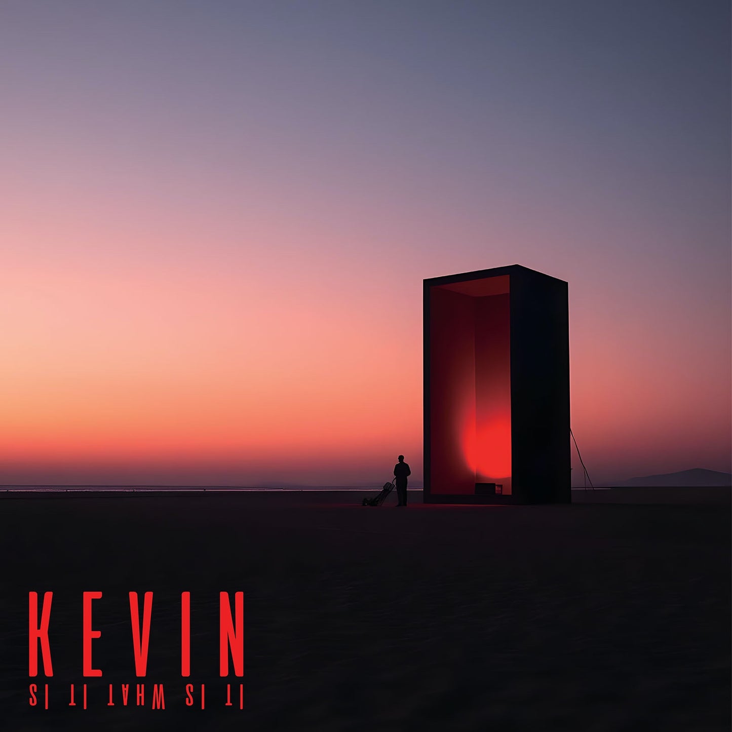 KEVIN - IT IS WHAT IT IS [TRANSPARENT RED LP]