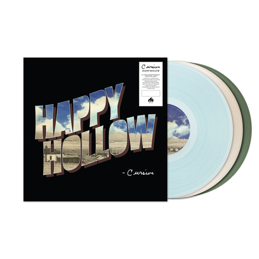 Cursive - Happy Hollow (20 Year Anniversary Edition) (RSD Black Friday Exclusive) [Blue / Clear / Green vinyl]