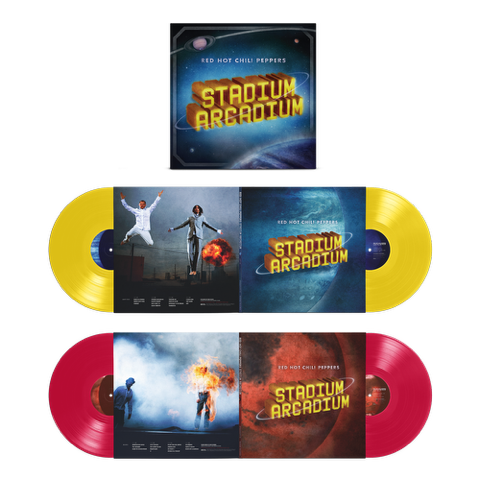 RED HOT CHILI PEPPERS - STADIUM ARCADIUM (20th Anniversary Edition) [4LP Coloured]