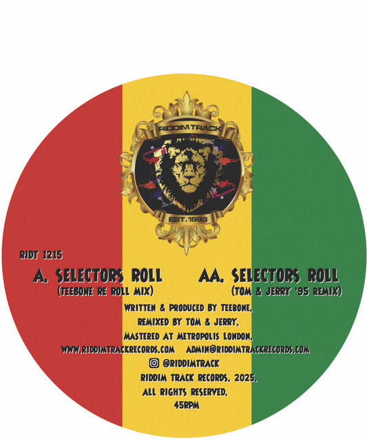 DJ Rus De Tox & Teebone - Selector's Roll Remixes