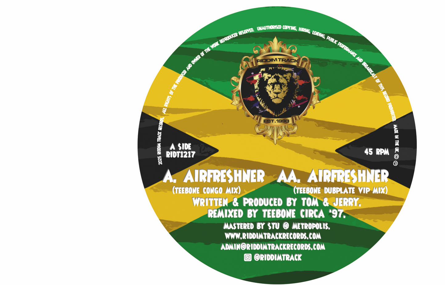 Tom & Jerry - Airfreshner (Teebone Remixes)