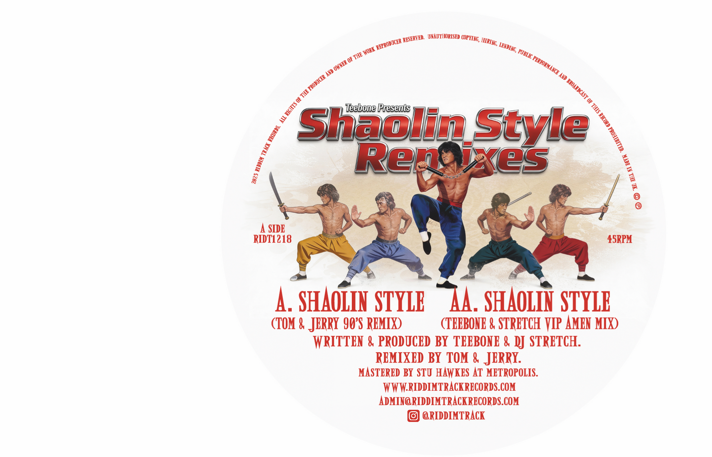 Teebone & DJ Stretch - Shaolin Style Remixes