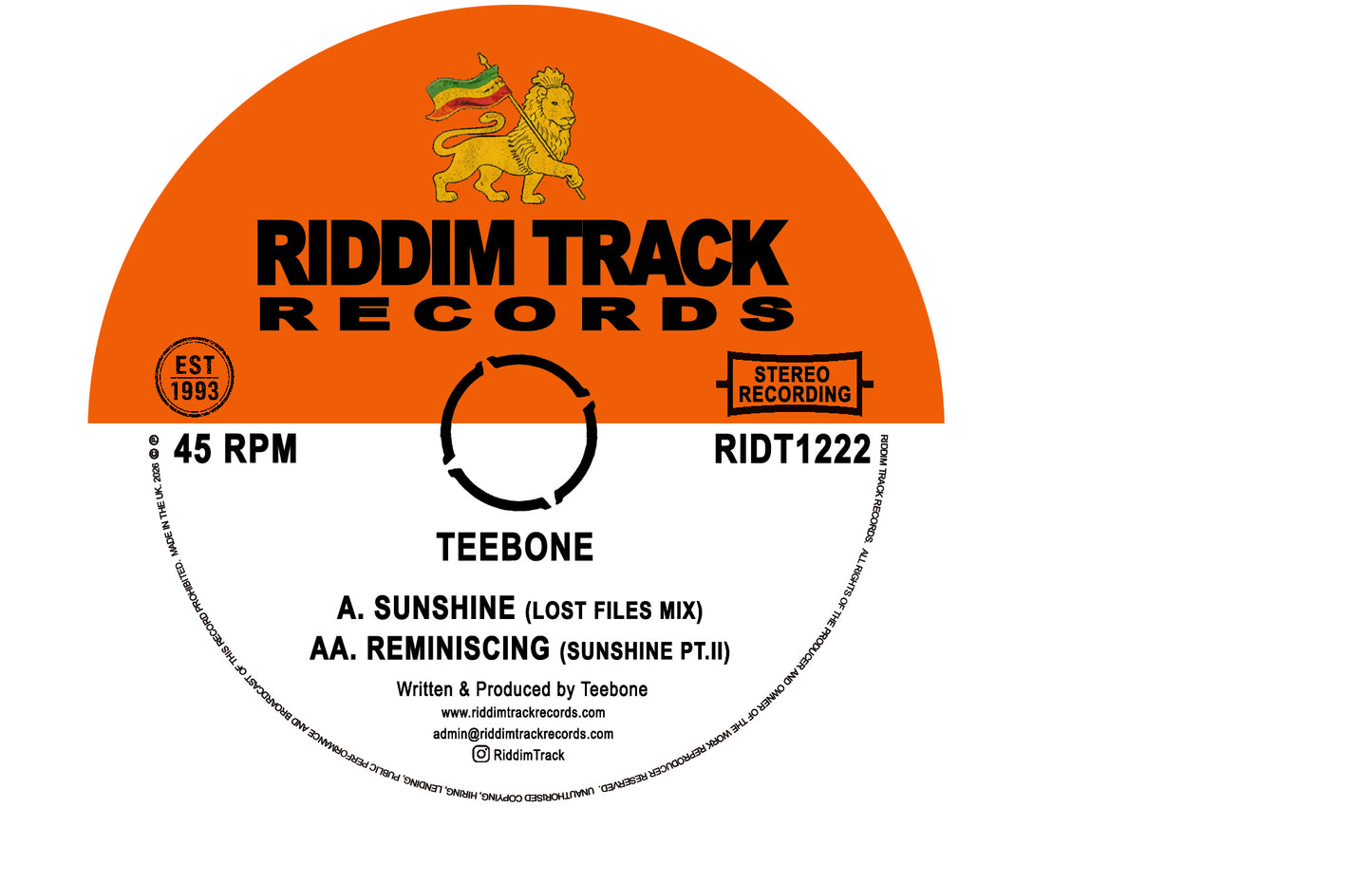 Teebone - Sunshine / Reminiscing