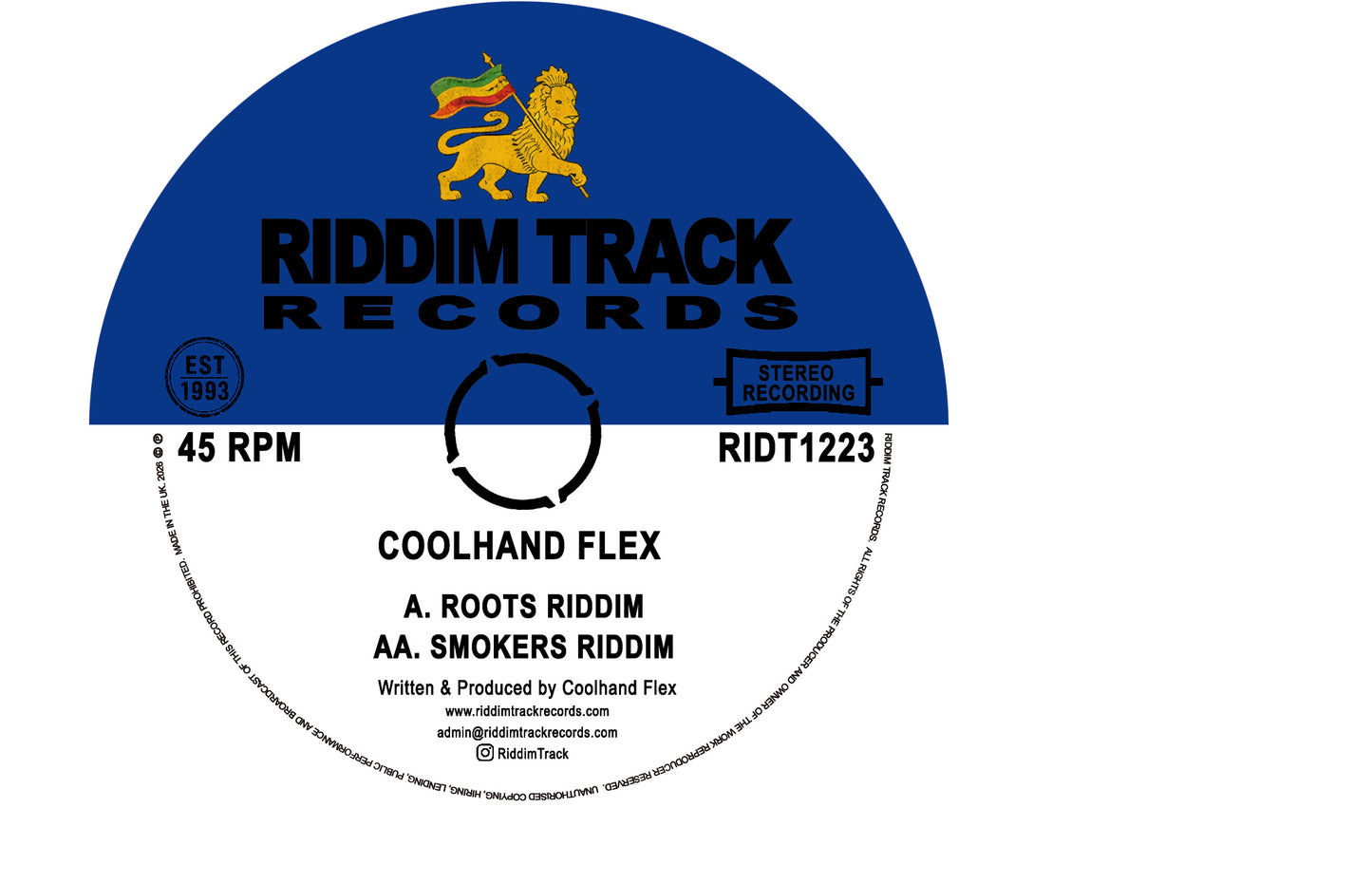 Coolhand Flex - Roots Riddim / Smokers Riddim [Coloured Vinyl]