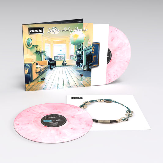 Oasis - Definitely Maybe 30th Anniversary [Strawberries and Cream Vinyl]