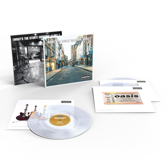 Oasis - (What's The Story) Morning Glory? (30th Anniversary Deluxe Edition) ['Cast No Shadow' Inspired Crystal Clear 3LP] (ONE PER PERSON)
