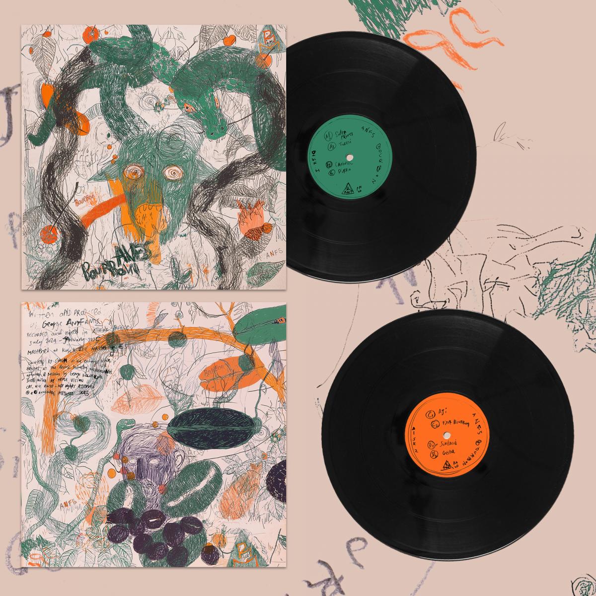 ANFS - BOURBON [printed sleeve / incl. DL codes & sticker insert]
