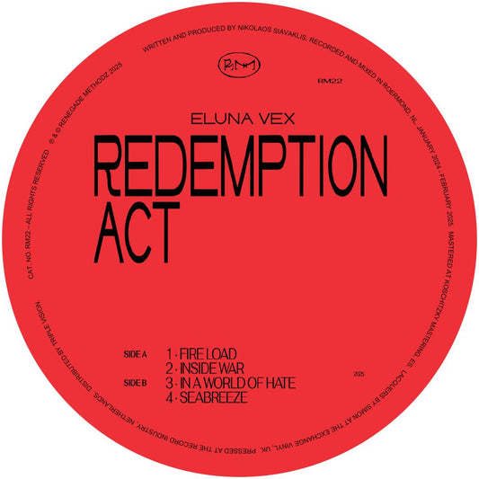 Eluna Vex - Redemption Act [incl. stickers / incl. DL codes]