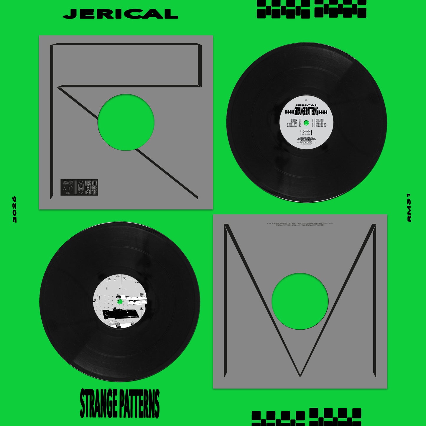 Jerical - Strange Patterns [Label Sleeve]