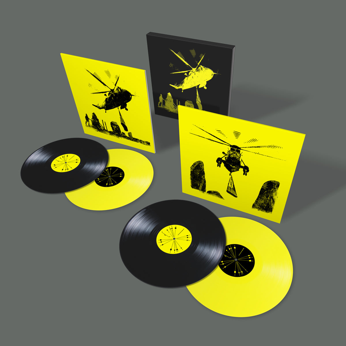Mogwai - Happy Tears [4LP Yellow/Black]