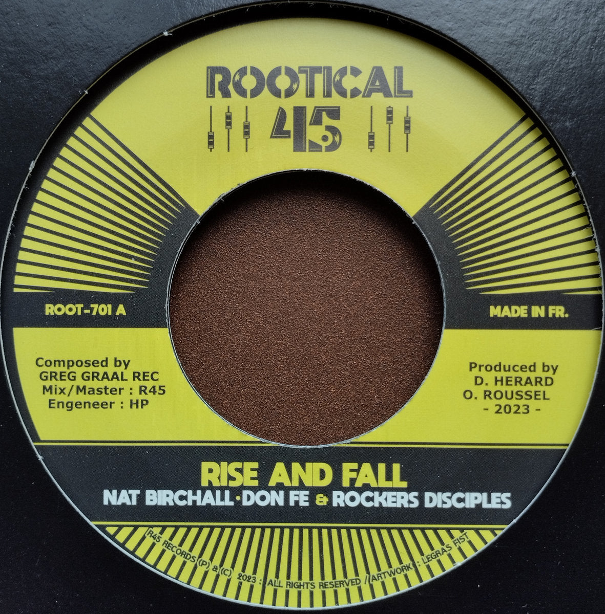 Nat Birchall - Rise And Fall/Don Fe – Part 2 [7" Vinyl]
